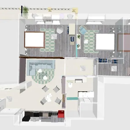 3br By New York Cafe In Iconic District شقة *