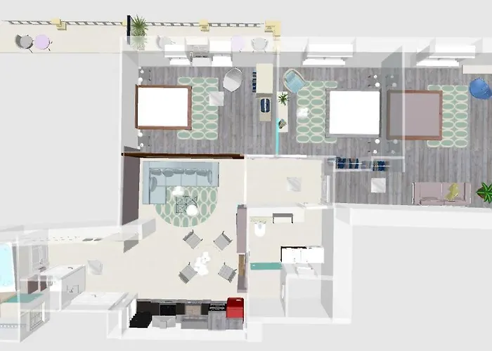 3br By New York Cafe In Iconic District شقة *
